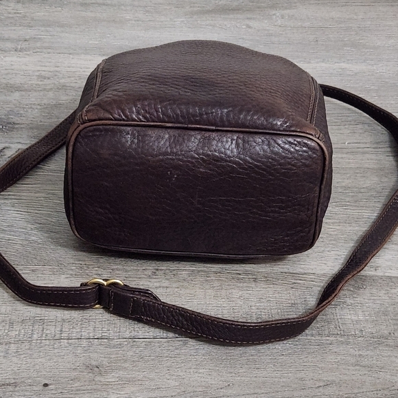 Vintage Coach Sonoma Drawstring Leather Crossbody Bag - Picture 7 of 13
